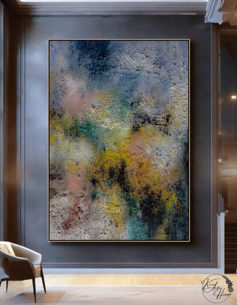 abstract painting vertical