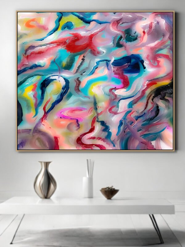 colorful abstract painting