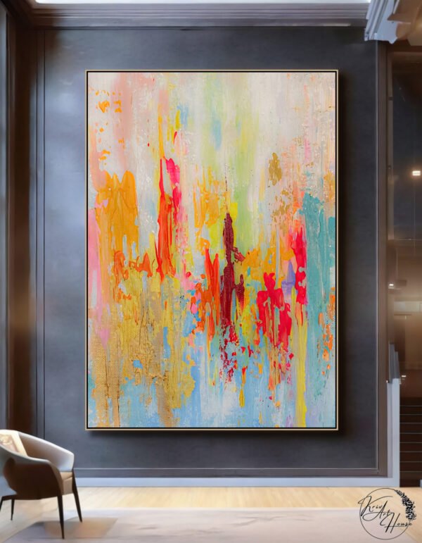 colorful abstract painting