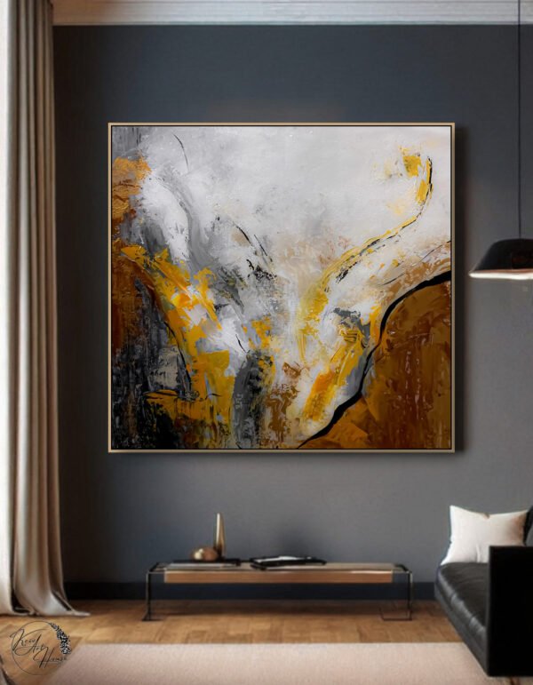 canvas abstract painting