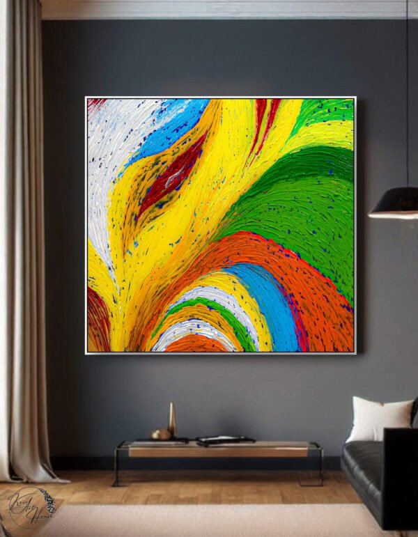 colorful abstract painting