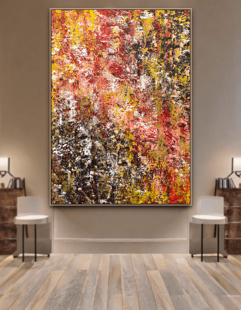 abstract painting large