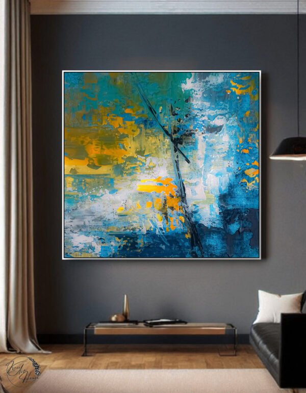 abstract painting wall art