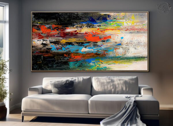 abstract painting oversized