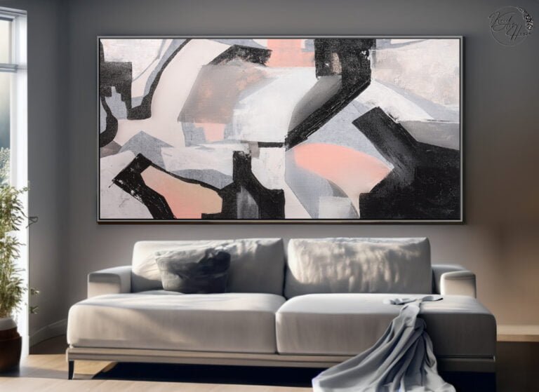 abstract canvas wall art