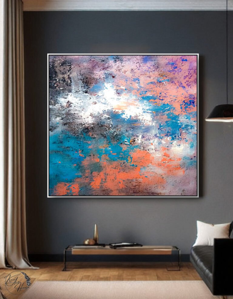 abstract on canvas