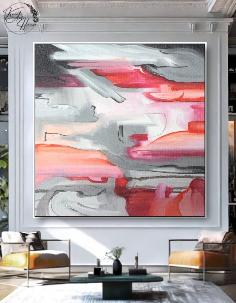 abstract wall art canvas