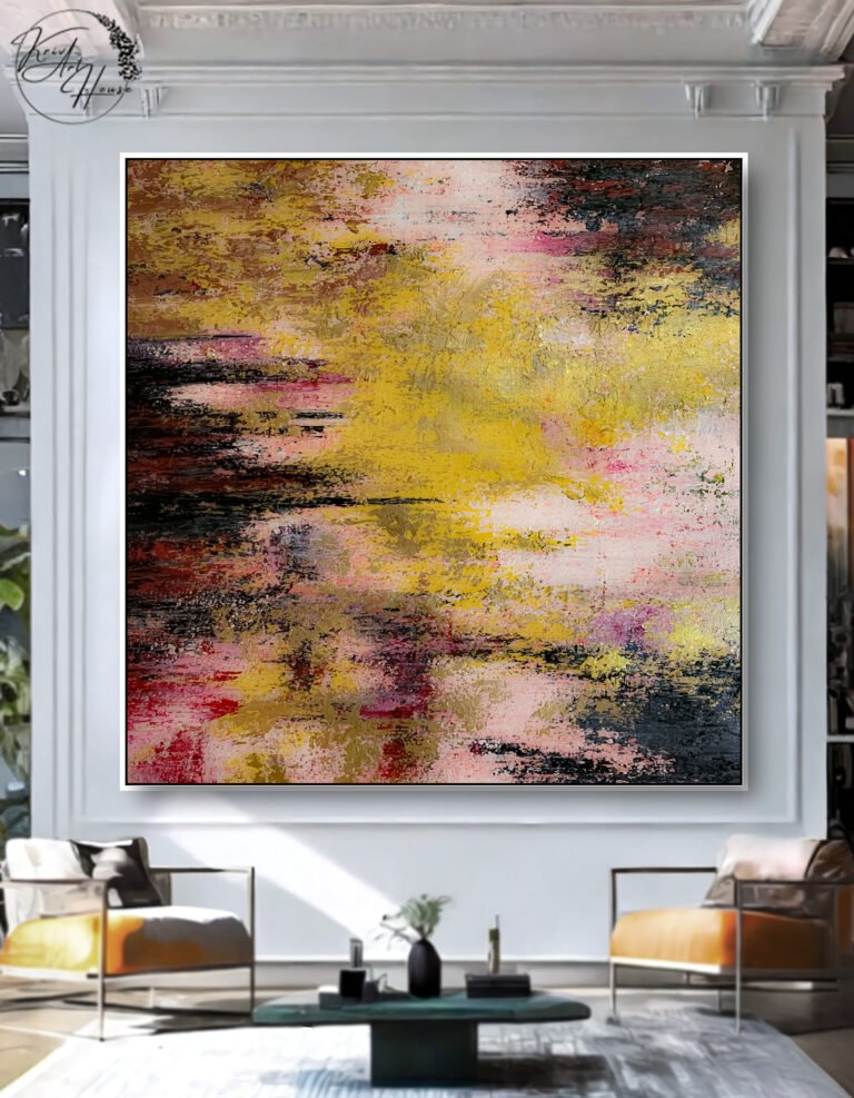 oversized abstract painting extra large