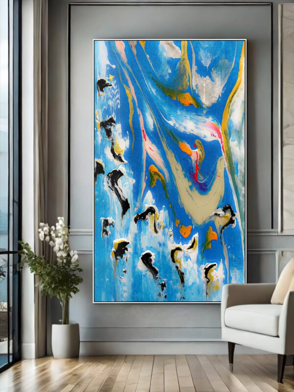 abstract modern wall art canvas