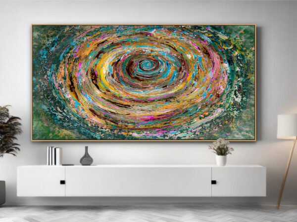 abstract modern painting