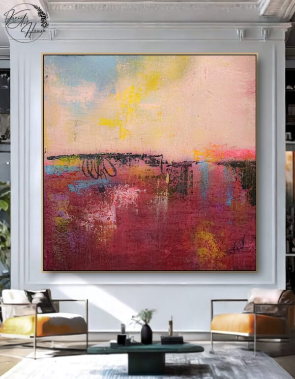 abstract canvas wall art