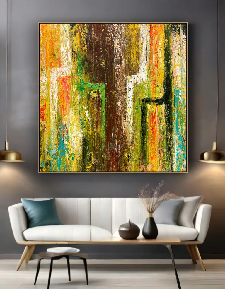 abstract contemporary painting