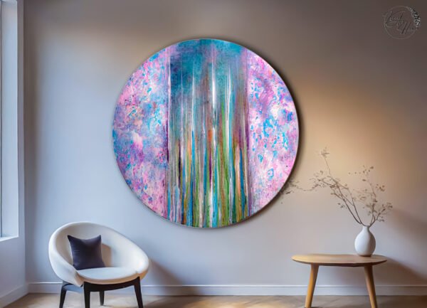 abstract decor wall painting