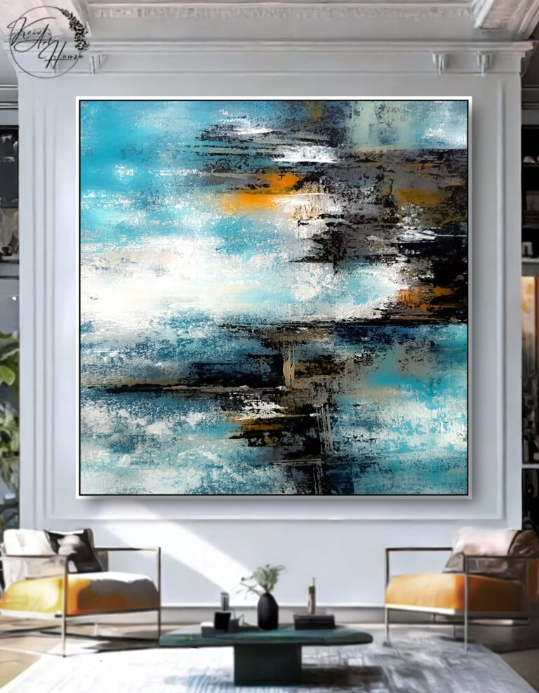 extra large painting on canvas