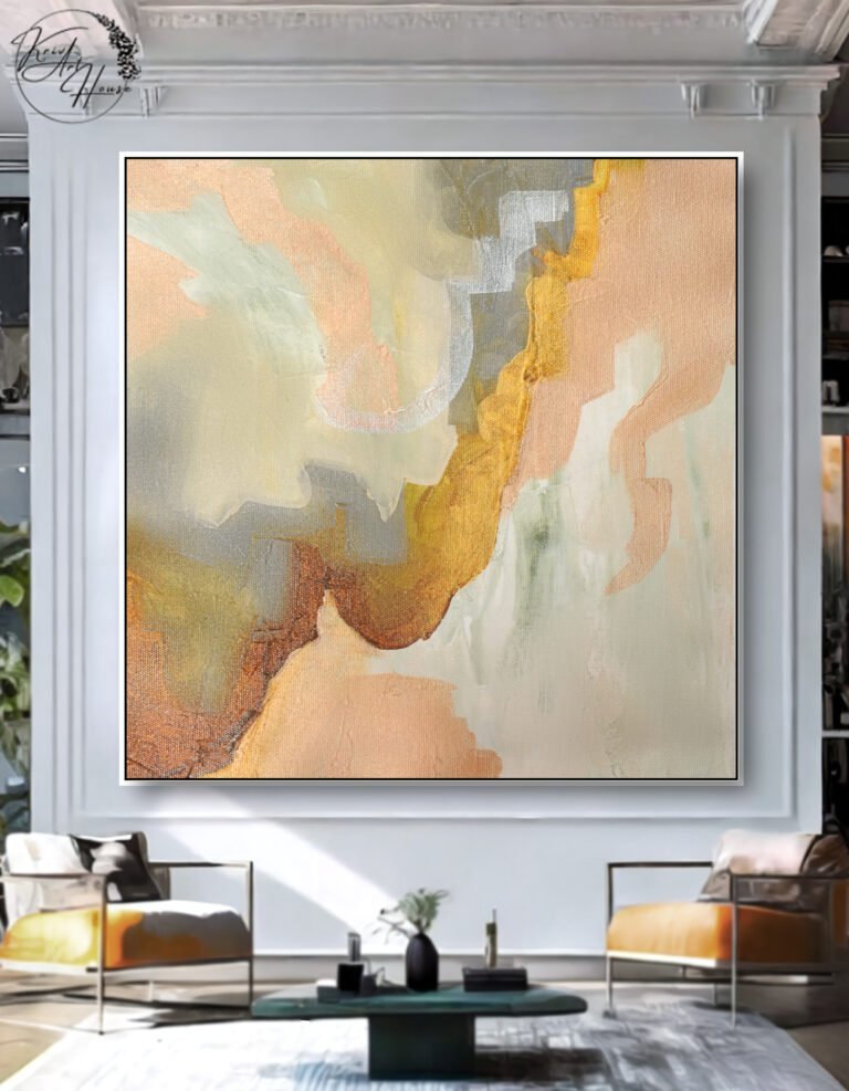 abstract canvas wall art