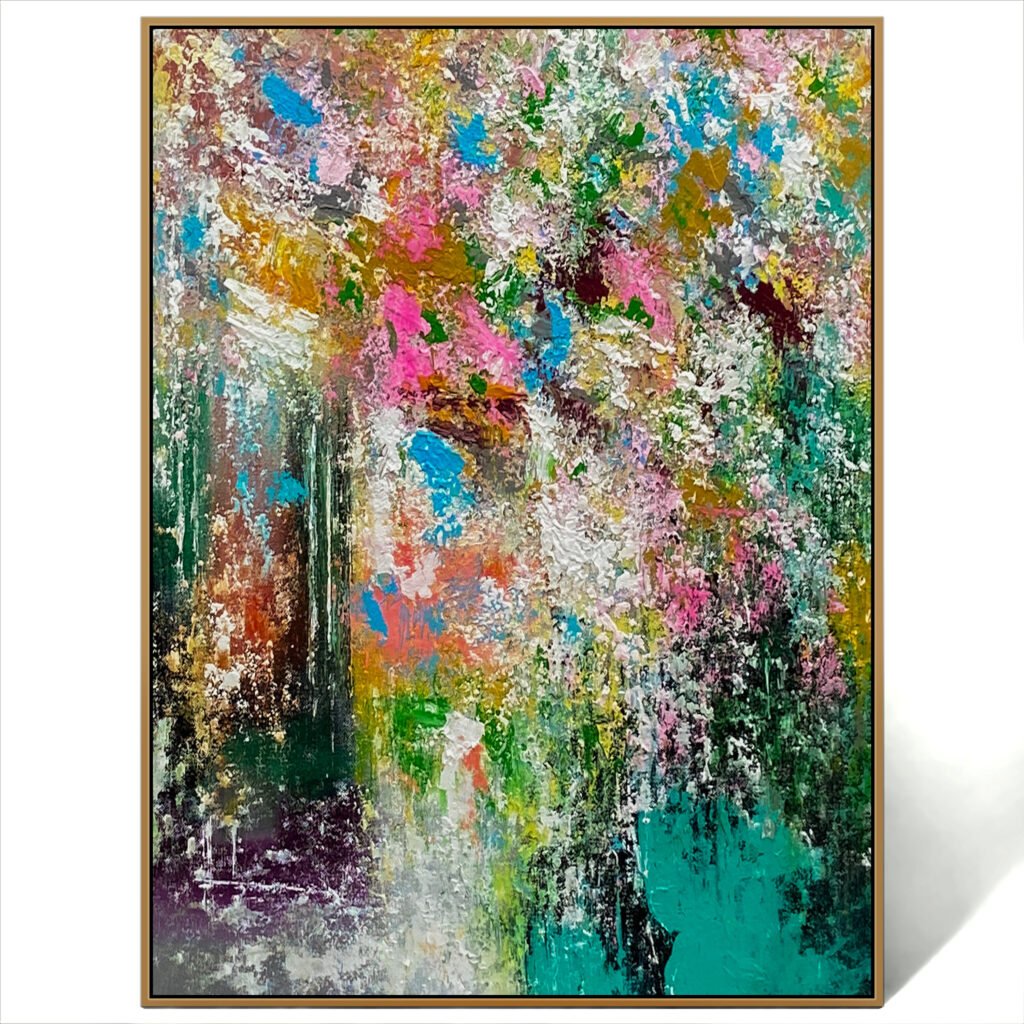 abstract colorful painting